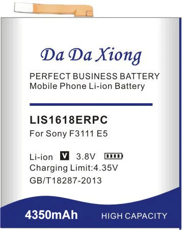 Новое поступление модели [LIS1618ERPC] аккумулятор телефона для sony Xperia XA(F3111) E5 F3116 F3112 F3115 F3313 F3311 аккумулятор телефона