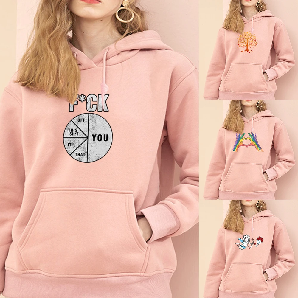 

2021 New Harajuku Korean Version Casual Thin Long-sleeve Couple Models Hooded Coat Print Retro Shirt Student Girl Boy Top