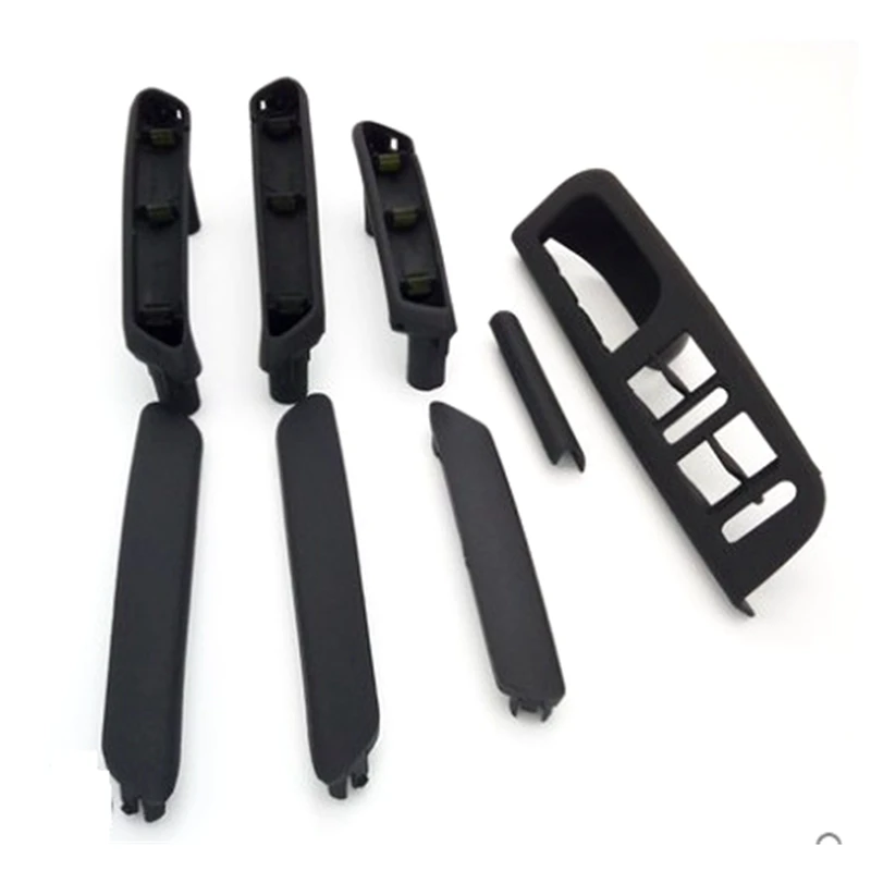 8 шт./компл. Черная внутренняя дверная ручка с отделкой для Passat B5 внутренний