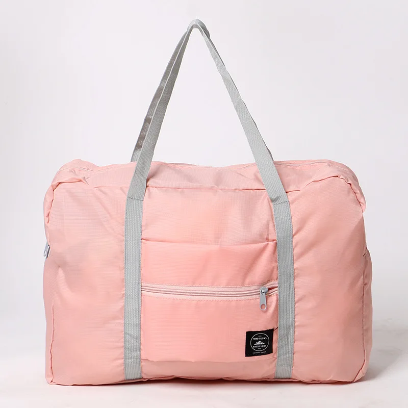 

Nylon Foldable Travel Bags WaterProof Handbags Men Travel Bags Unisex Large Capacity Bag 2021