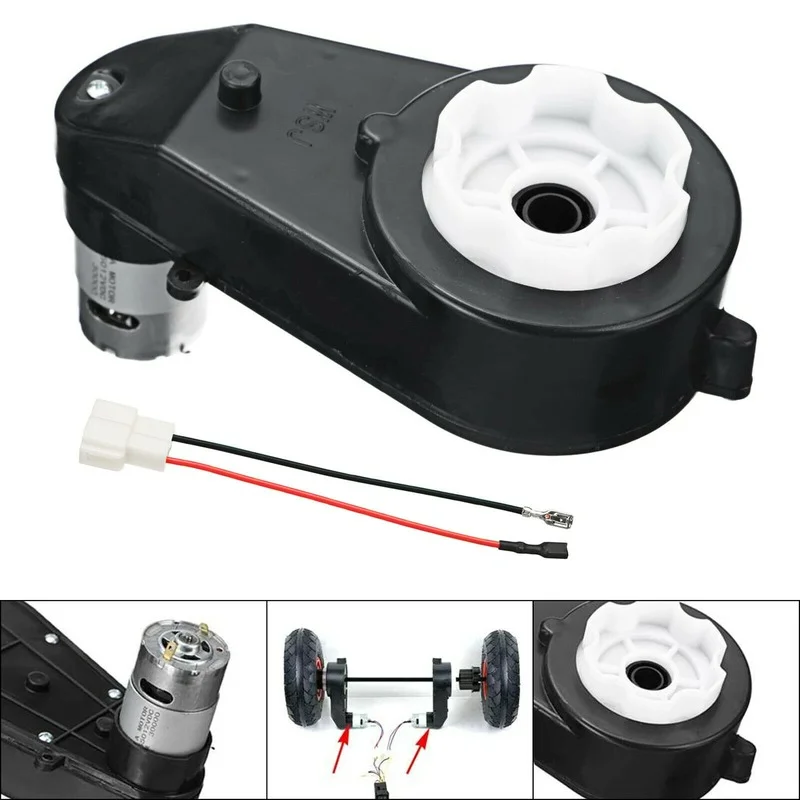 Двигатель электромобиля двигатель постоянного тока коробка передач 12 В rs550 rpm40000