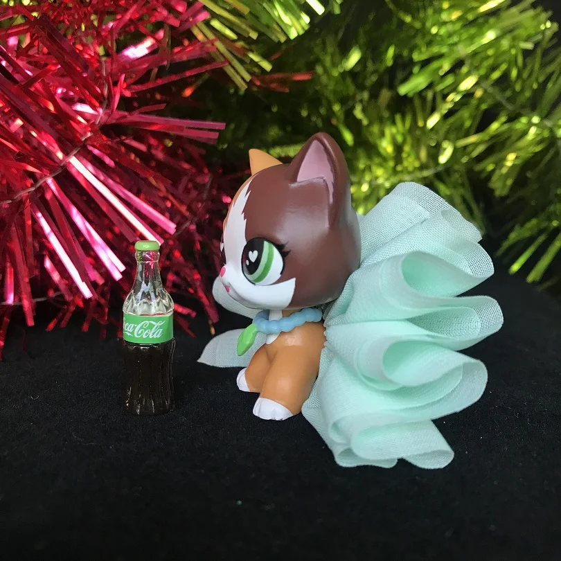 Зоотовары Littlest игрушка короткая шерсть кошка пламя щенок редкий с 4 шт.