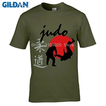 Акция USAprint летняя крутая футболка с принтом Judo jiujitsu Camisetas для