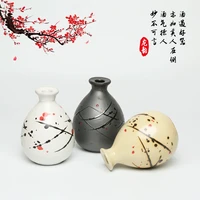 500ml japanese sake distribution wine pot liquor warmer household ceramic warm hot bottle barware flagon small stoup single pot