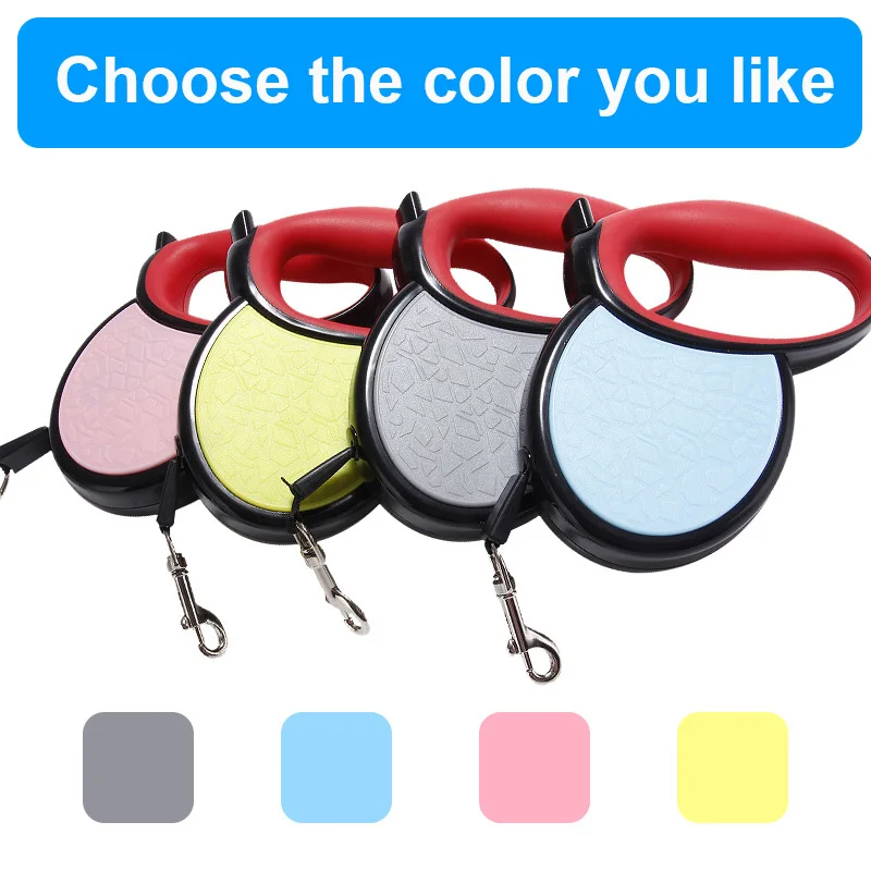 1 шт. Втягивающийся поводок для собак домашних животных автоматическая