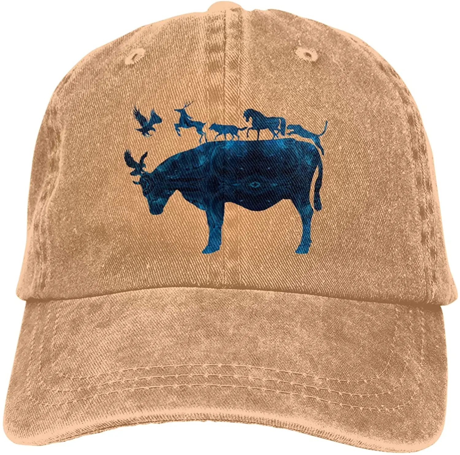 

Animals Lover Unisex Baseball Cowboy Hat Retro Sports Cowboy Hat Adjustable Adult Hat