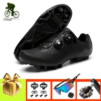 cycling sneakers for men women mountain bike shoes add spd pedals breathable self locking superstar outdoor riding bicycle shoes