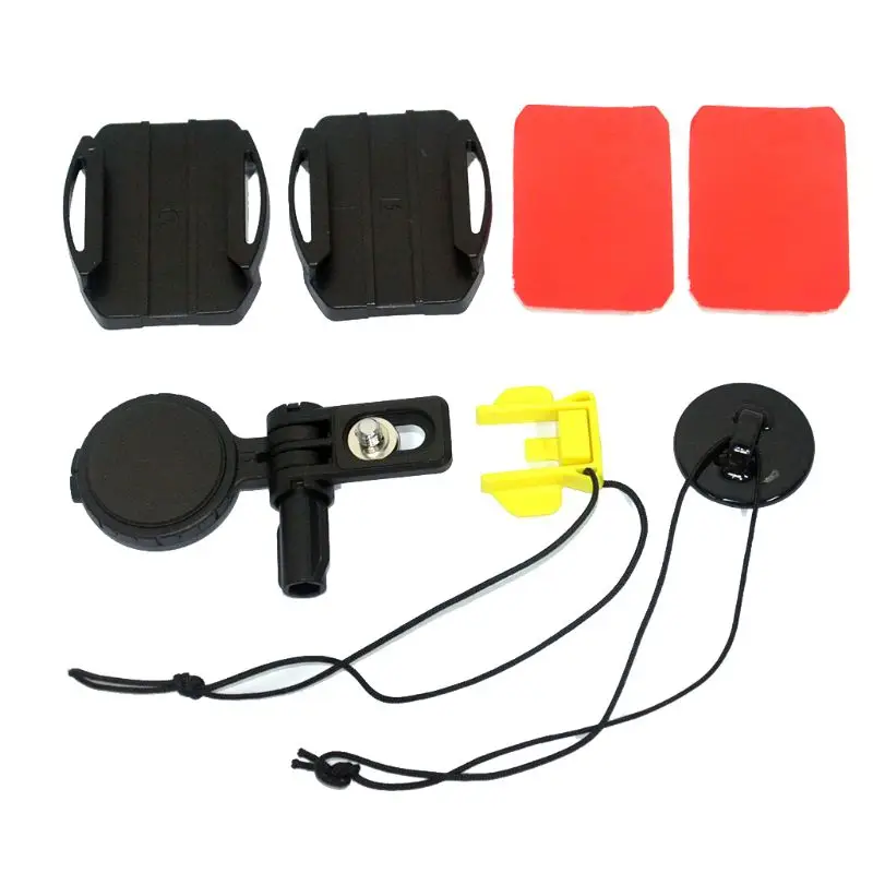 1 комплект регулируемое изогнутое клейкое Крепление на шлем для Sony VCT HSM1 AS30V AS200V