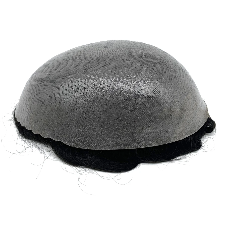 Парик мужской из искусственной кожи основная часть волос передняя волна