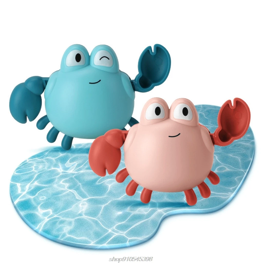 

2Pcs Wind Up Baby Bath Shower Bubble Soap Machine Maker Crabs Toy for Children Christmas Gift Shower Accessories A14 21 Dropship