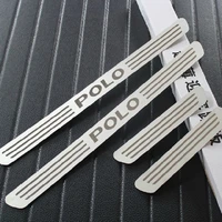 excellent new for vw polo 2011 2012 2013 2014 2015 volkswagen polo accessories stainless steel door sill plate car styling