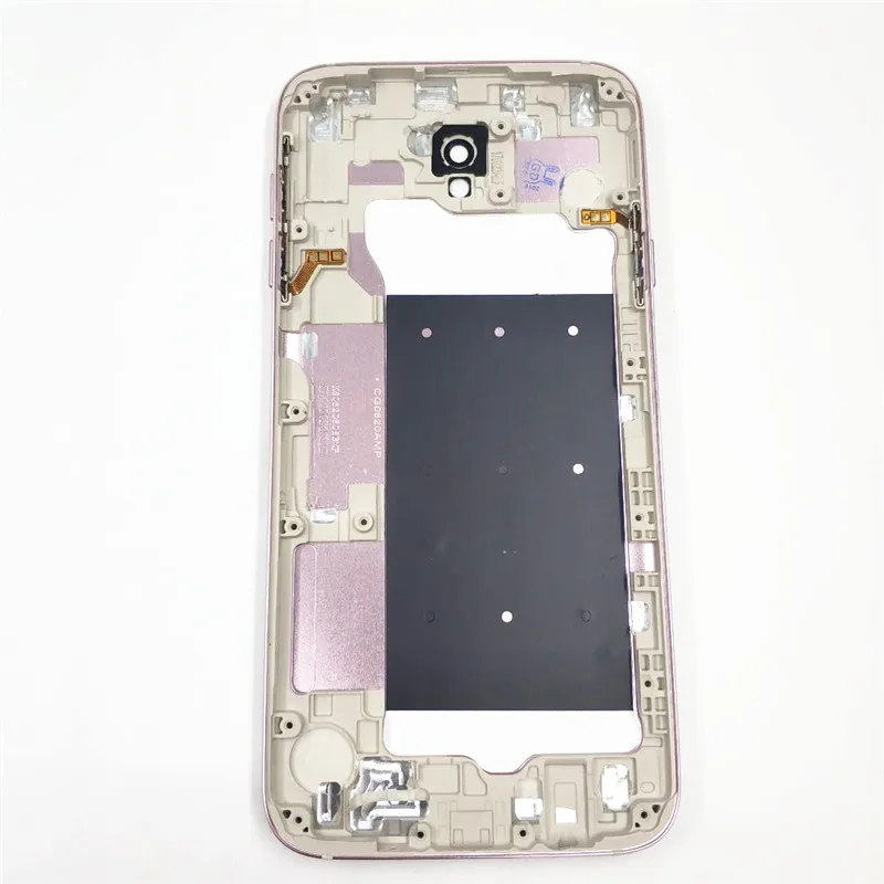 

10Pcs For Samsung Galaxy J5 2017 J530 J530F J7 2017 J730 J730F Housing Middle Frame Battery Back Cover With Power Volume Buttons