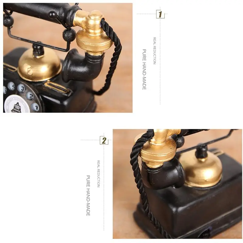 Промышленная Лофт ретро ротационная модель телефона ремесла магазин украшений