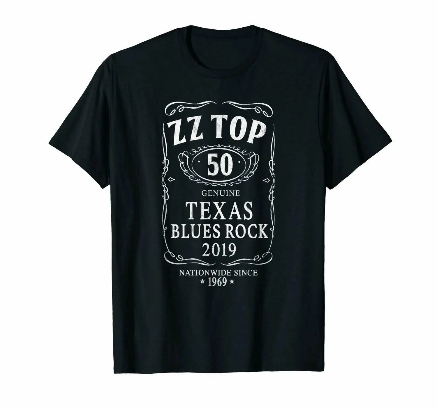 ZZ Top Texas Blues Rock черная футболка La Grange Tres Hombres For Fans S 3XL Футболка с принтом мужская