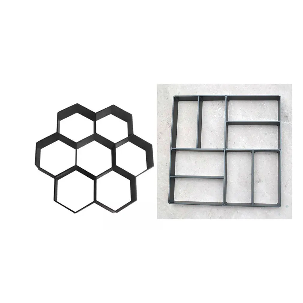 Садовый тротуарный камень для пресс-форм Diy патио прогулки чайник шаговый плитка