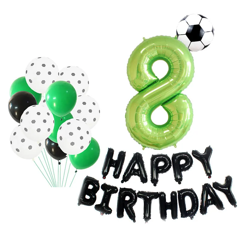 

Набор воздушных шаров, 16 шт./лот, для детского праздника, футбола, дня рождения