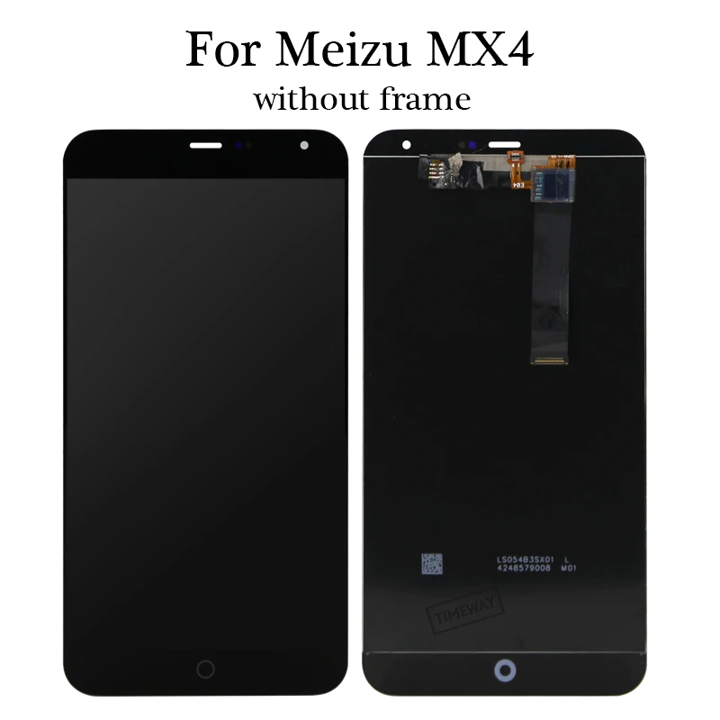 ЖК-дисплей для Meizu MX4 кодирующий преобразователь сенсорного экрана в сборе Digiziter