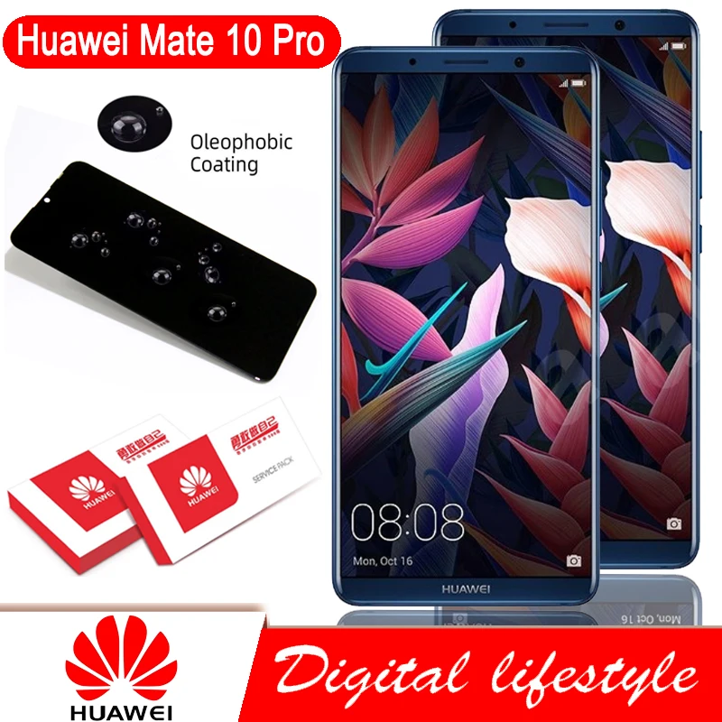 Оригинальный 6 0 ''ЖК дисплей с корпусом запасные части для Huawei мат 10 Pro