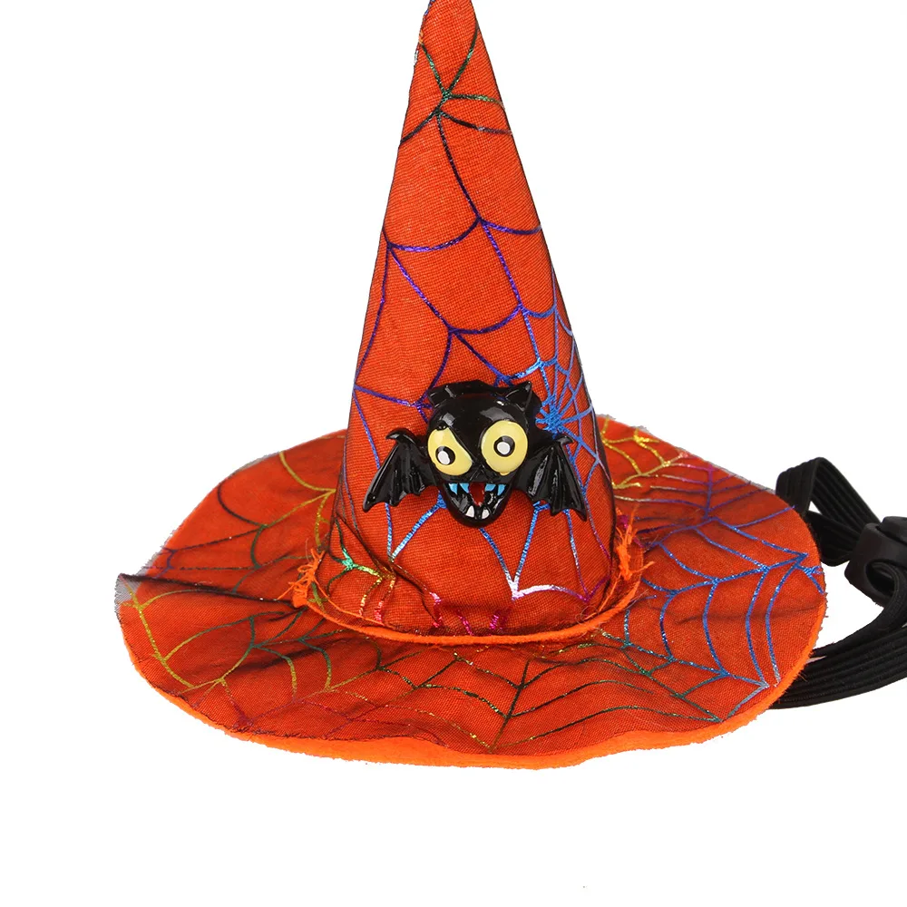 

Creative New Products Pet Supplies Cat Halloween Christmas Hat Spider Pumpkin Head Band Dog Funny Headdress