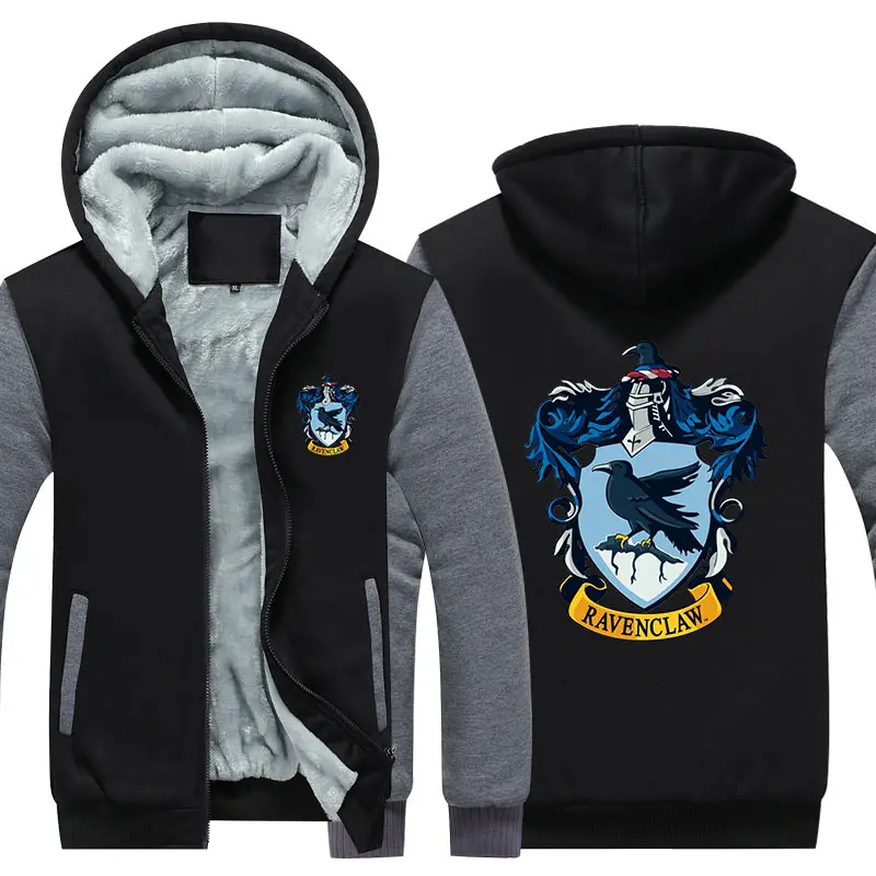 Z Wizardry 3D Толстовка с принтом и карманом Ravenclaw Gryffindor для взрослых унисекс Толстовка костюм толстовки Мужская одежда - Цвет: Z