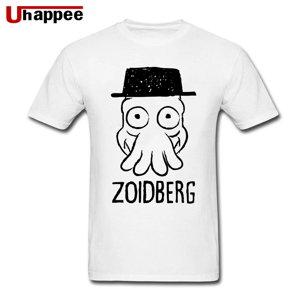 Большие футболки Zoidberg для мужчин винтажные брендовые парные на заказ с короткими