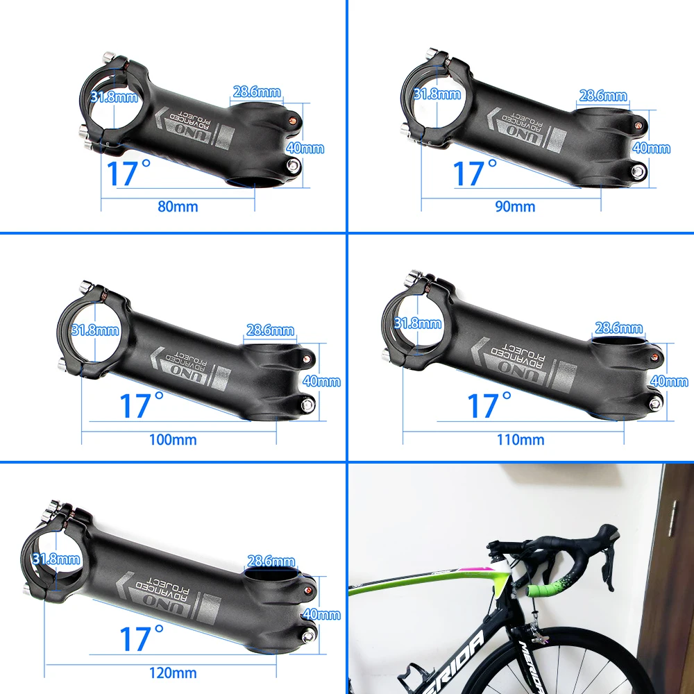 UNO горный MTB велосипедные силовые детали сверхлегкий вынос велосипеда 7075