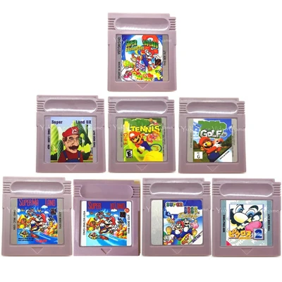 

SuperMari Series Video Game Cartridge Console Card for Nintendo GBC English Langauge Edition