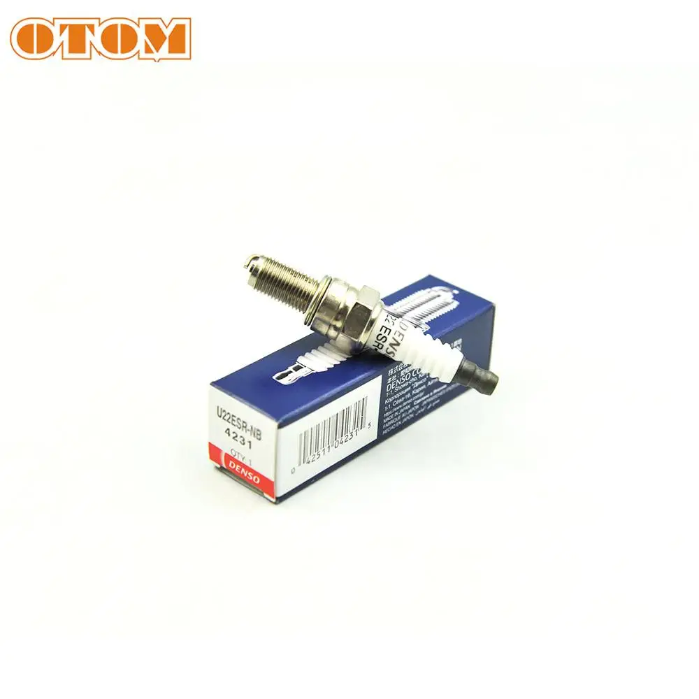 OTOM NC250 детали свечи зажигания (Denso U22ESR NB) для ZONGSHEN 250CC KAYO T6 ESB J5 аксессуары двигателя