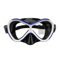 child professional scuba diving masks snorkeling silicone skirt anti fog goggles glasses swimming fishing pool equipment