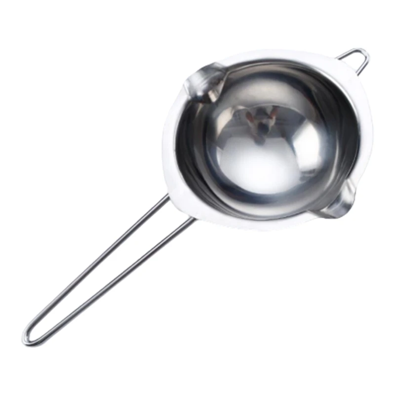 

Handmade Non-stick Long Handle Wax Melting Pot Stainless Steel Pot DIY Scented Candle Soap Chocolate Butter Soap Tool