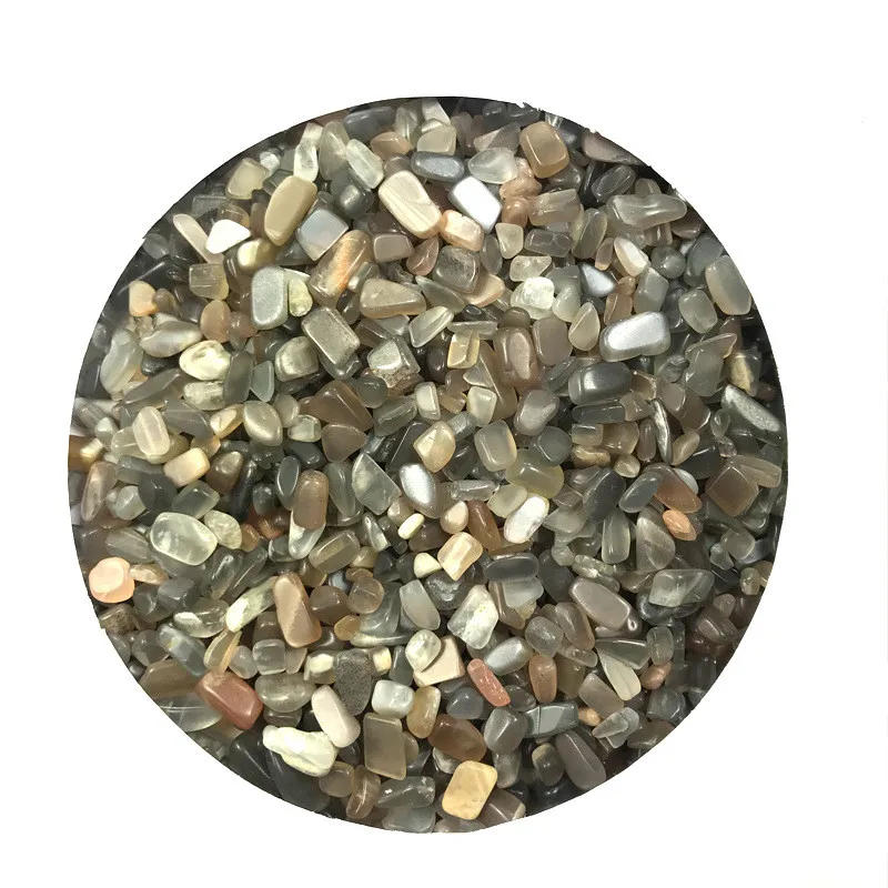 Прямая доставка 100g 3 Размеры натуральный черный Sunstone из лунного камня