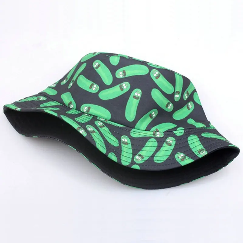 Панама с красивым дизайном огурцов праздничная шляпа козырьком для веселья