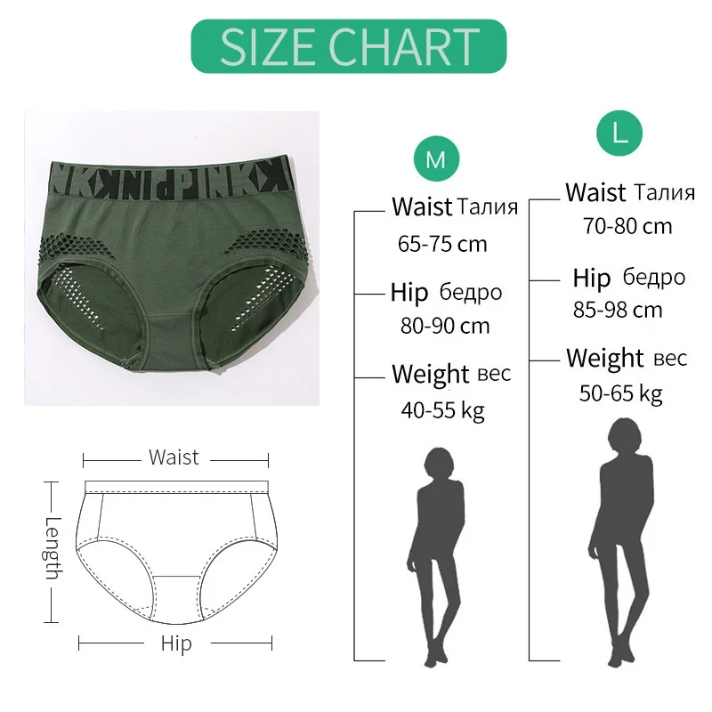 

Seamless Briefs Cotton Sexy Women Panties PINK Letter High Waist Underwear G String Hollow Out Hip lift Sport Girls Lingerie