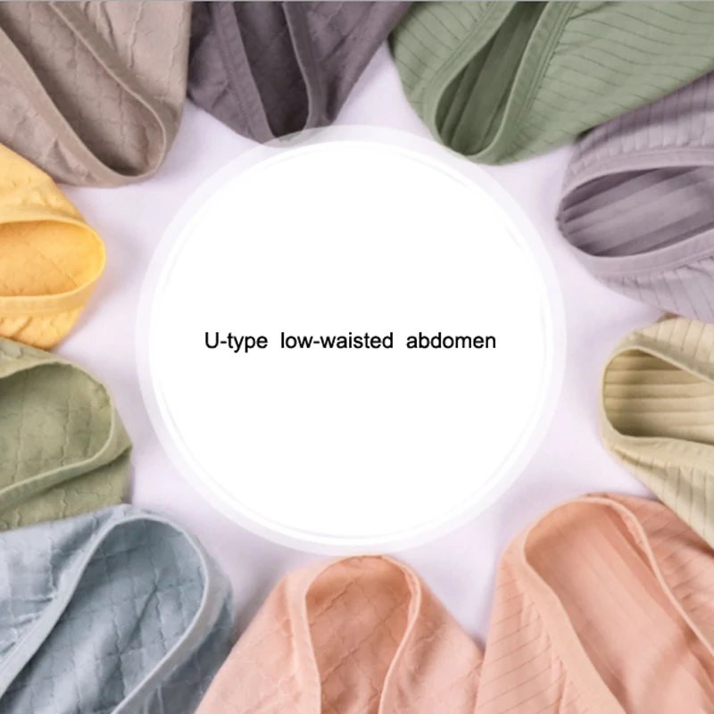 

1Pcs/Lot U-Shaped Low Waist Maternity Underwear Pregnant Women Underwear Maternity Panties Pregnancy Briefs Women Clothes