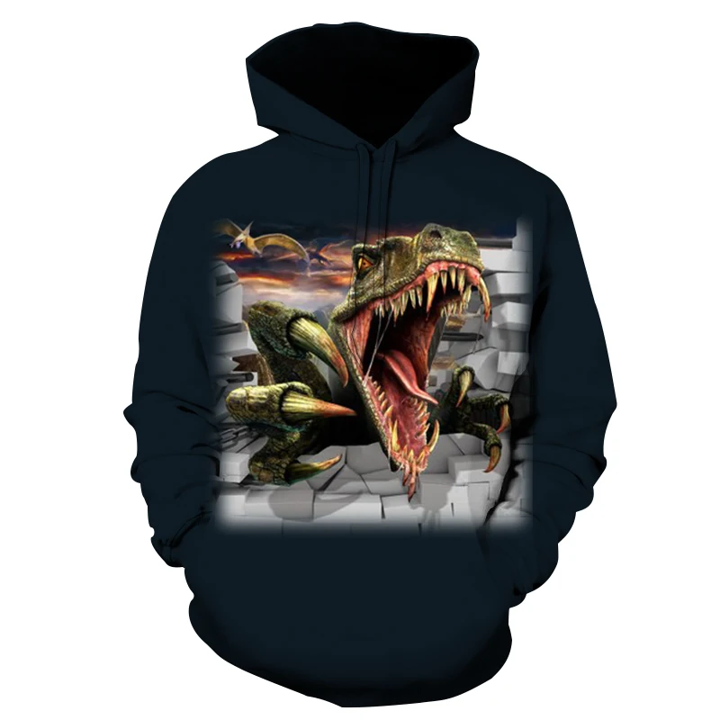 

Fashion 3D Printing Harajuku Variety Animal Bird Hoodie Men's Streetwear Hooded Sweatshirt Long Sleeve Casual Pullover Hoodie