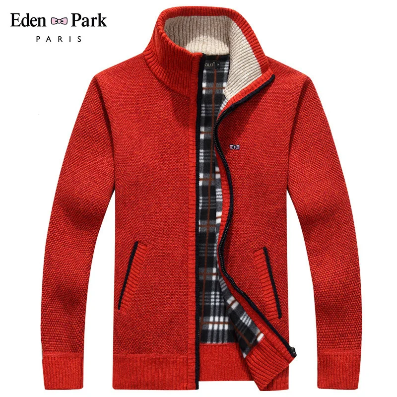 Eden Park Кардиган с вышивкой мужские толстовки одежда модные толстовки мужские повседневные толстовки Толстовка флисовая толстовка на молнии 8 цветов
