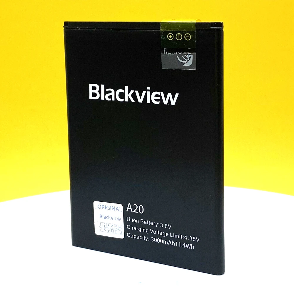 100 new original a 20 3000mah battery for blackview a20 phone fast delivery replacement tracking number free global shipping