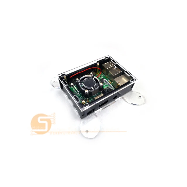 Чехол для Raspberry Pi 4 Model B чехол pie 4B оболочка за большим дисплеем | Компьютеры и офис