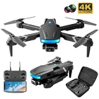 2021New LS878 мини-Дрон 4k HD Wi-Fi Fpv позиционирование высоты Профессиональный складной Квадрокоптер с камерой стандарта VS E525