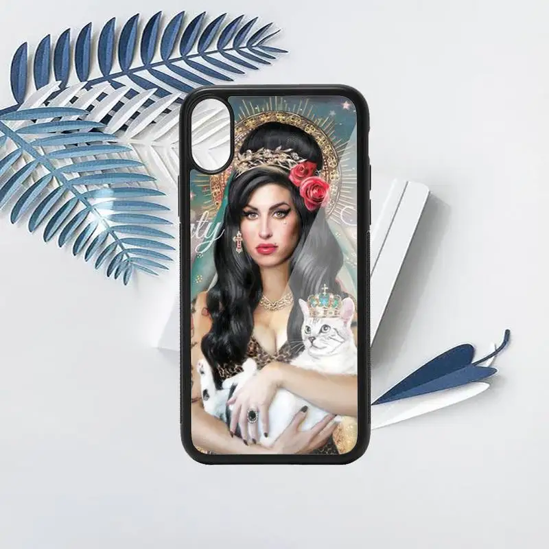 

amy winehouse famous singer high quality luxury Phone Case shell PC for iPhone 11 12 pro XS MAX 8 7 6 6S Plus X 5S SE 2020 XR