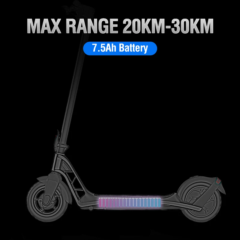Janobike H10 складной электрический скутер 25 км/ч 450 Вт Электрический 9 дюймов шины 36 В