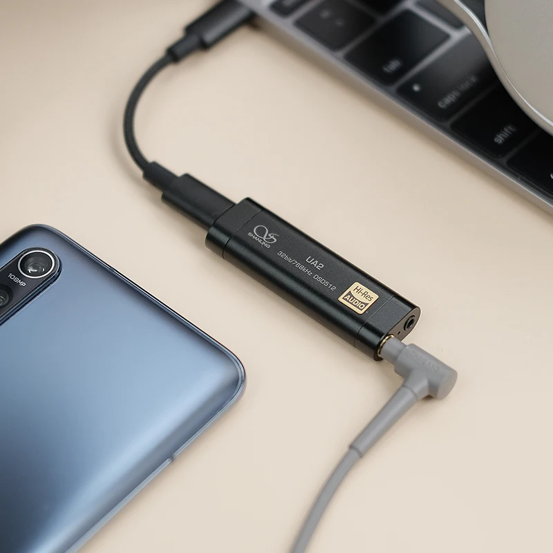 Shanling UA2 ES9038Q2M USB DAC/AMP 32bit/768kHz DSD512 3 5mm SE и 2 BAL выделенный портативный Декодер