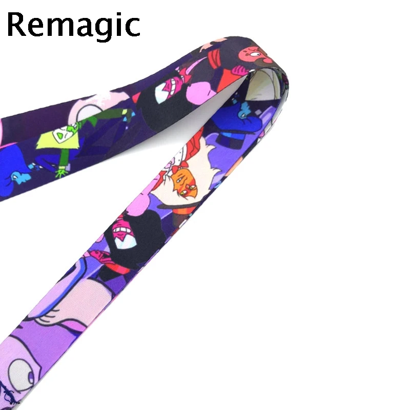 100 шт. мультяшный аниме ремешок на шею брелок для мобильного телефона ремень