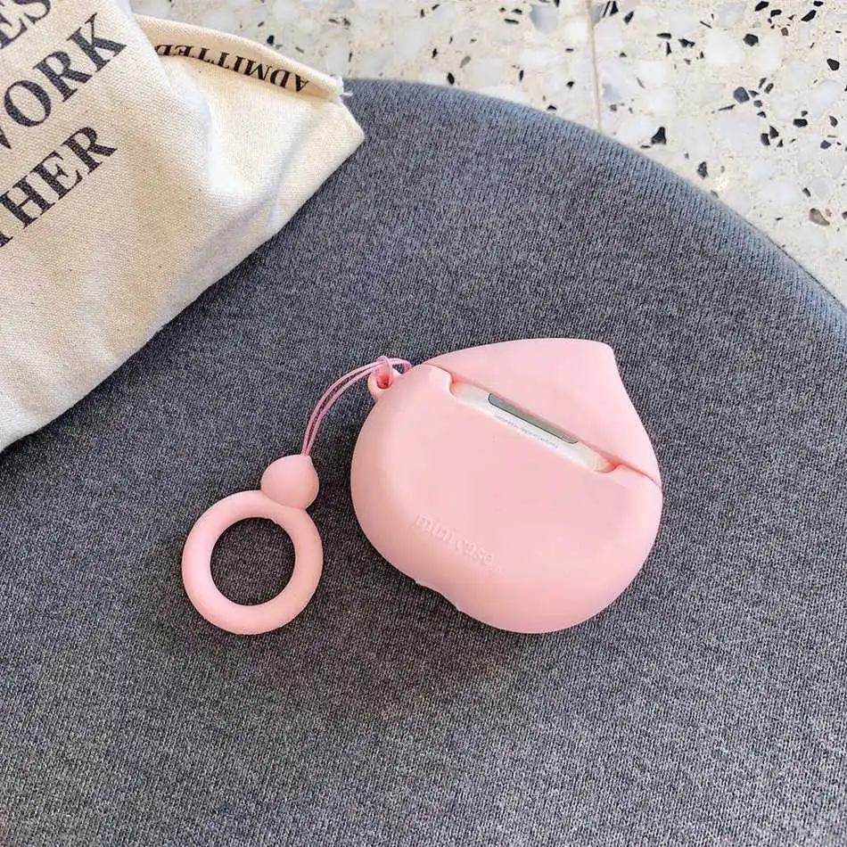 Наушники в форме кота чехол для Airpods 2 Чехол Силиконовый 3D стежка лев мультфильм Милая подставка в виде медведя чехол для Apple Air Pods чехол для Earpods