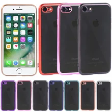 Phone Case for Apple iphone 8/iphone 7 Pure Color Transparent Protective Phone Case