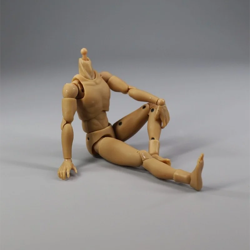 

1/12 Toy Male Man Boy Body Figure Military Chest Muscular Similar To Soldiers Action Figure Head Toys