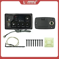 lommi joyo eq mp3 acoustic guitar mp3 equalizer music volume bass middle treble presence 3 band eq amplifier guitar accessories