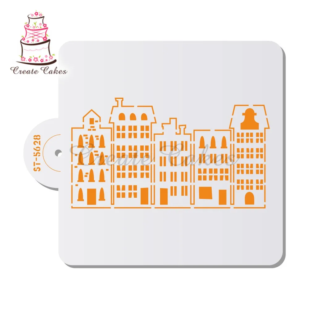 13*13cm Square Stencil For Walls Painting Scrapbooking Stamp Album Decorative Embossing DIY Craft Paper Card Flower Template | Дом и сад