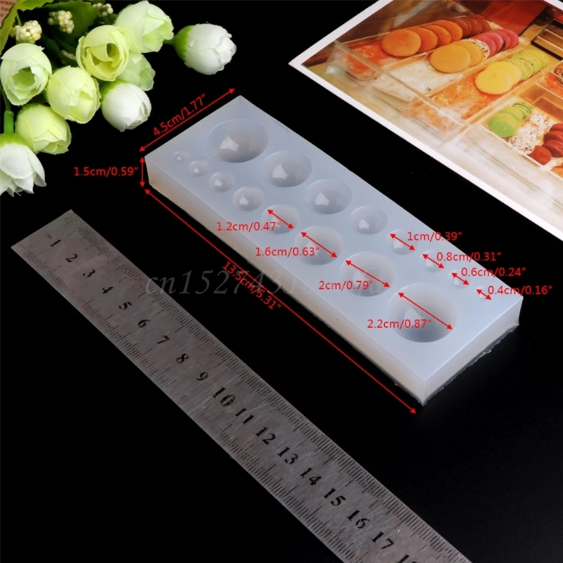 

Round Shapes Silicone Mold Jewelry Model Mould Tools Decoration Jewels Tackles