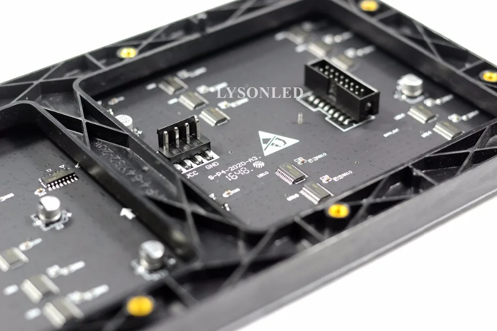 LYSONLED 40 шт./лот P4 внутренний SMD полноцветный светодиодный дисплей модуль 256x128 мм 1/16